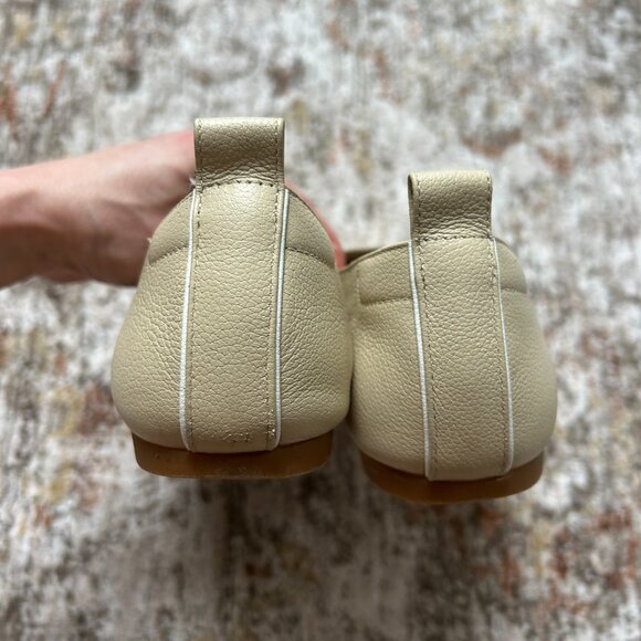 Everlane The Day Glove Flats Leather in Cream size 7.5 - Picture 4 of 9